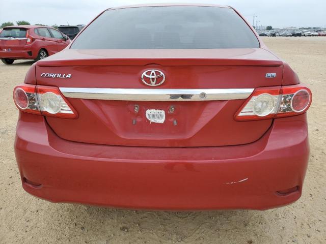  TOYOTA COROLLA 2012 Красный