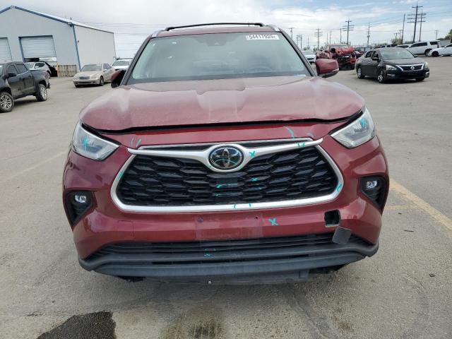  TOYOTA HIGHLANDER 2020 Red
