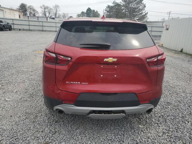  CHEVROLET BLAZER 2021 Czerwony