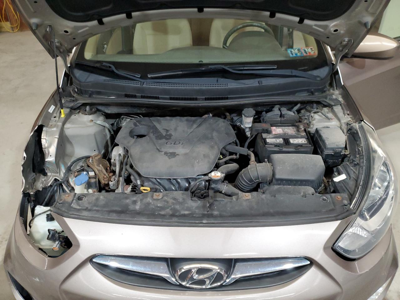 2013 Hyundai Accent Gls VIN: KMHCU4AE6DU278625 Lot: 54747685