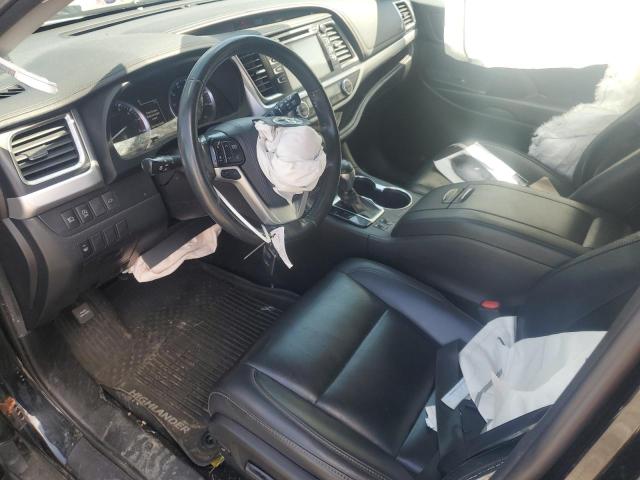  TOYOTA HIGHLANDER 2019 Черный