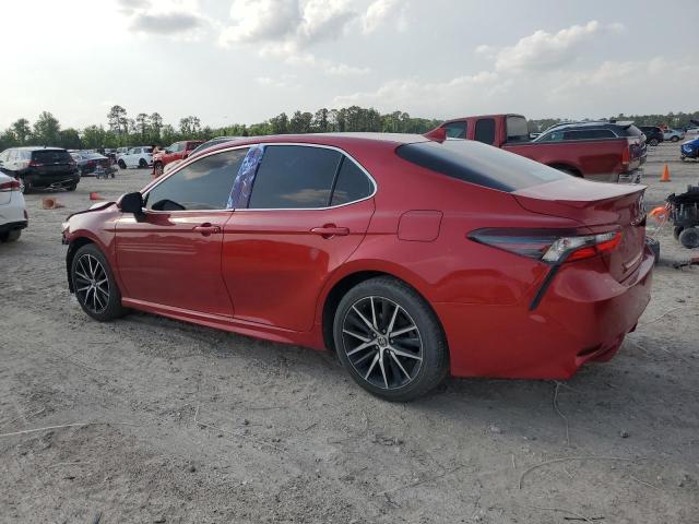  TOYOTA CAMRY 2021 Червоний