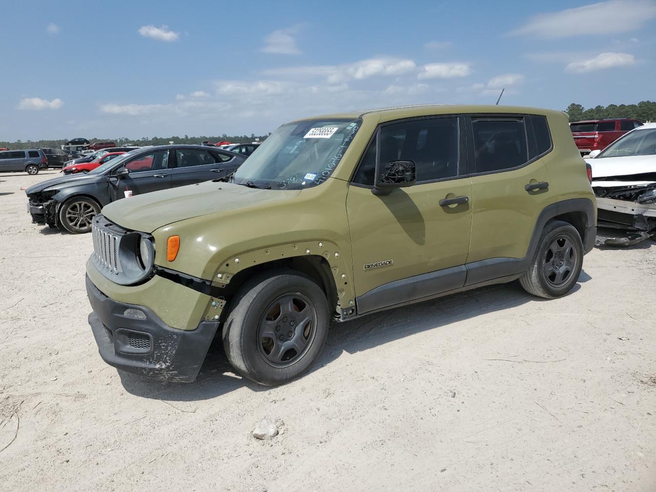 2015 Jeep Renegade Sport zu verkaufen in Houston, TX - Vandalism