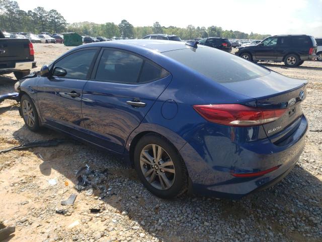  HYUNDAI ELANTRA 2018 Синий
