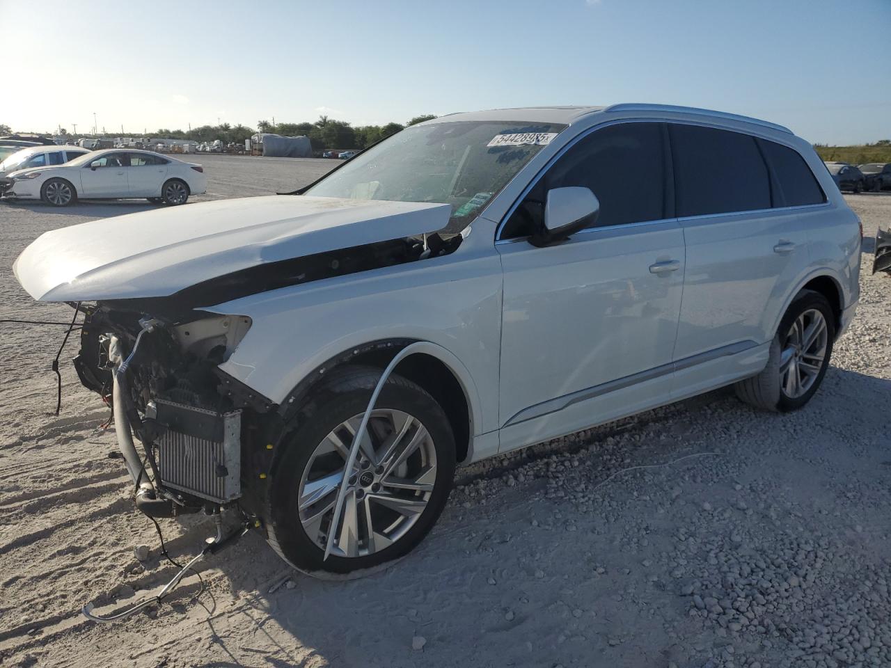2021 Audi Q7 Premium იყიდება West Palm Beach-ში, FL - Front End