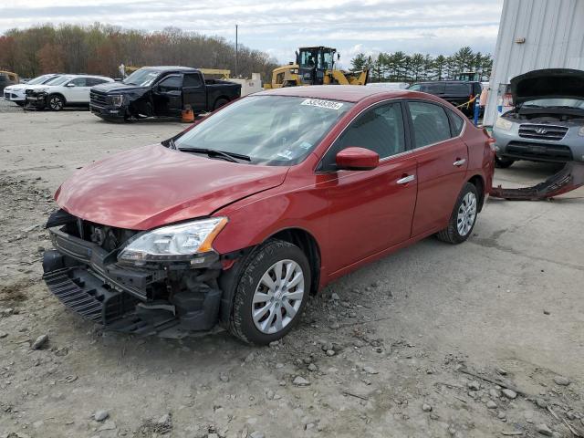  NISSAN SENTRA 2014 Червоний