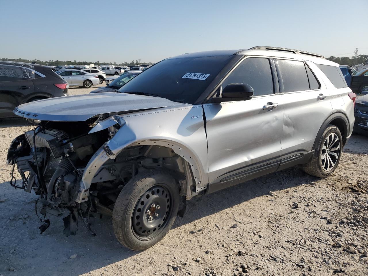 2022 Ford Explorer St-Line en Venta en Houston, TX - Front End
