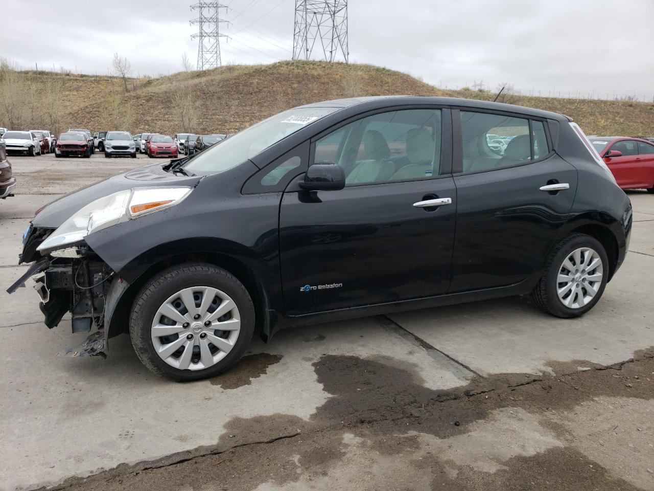 2016 Nissan Leaf S за продажба в Littleton, CO - Front End