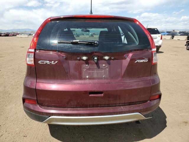  HONDA CRV 2015 Бургунди