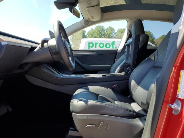  TESLA MODEL Y 2022 Czerwony