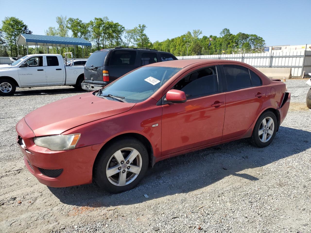 2009 Mitsubishi Lancer Es/Es Sport продається в Spartanburg, SC - Rear End