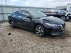 2021 Nissan Sentra Sv продається в Chicago Heights, IL - Rear End