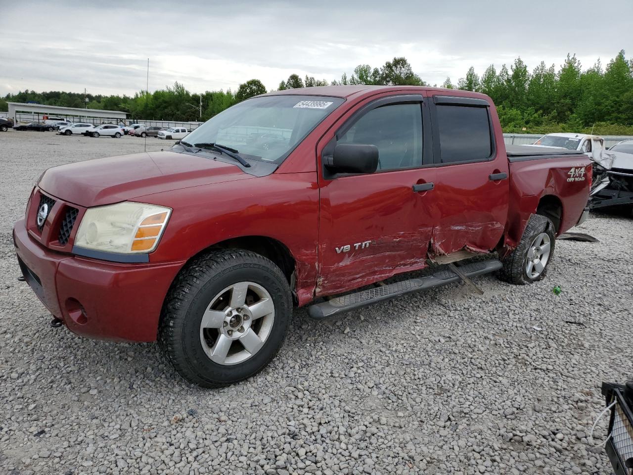 2007 Nissan Titan Xe на продаже в Memphis, TN - Side