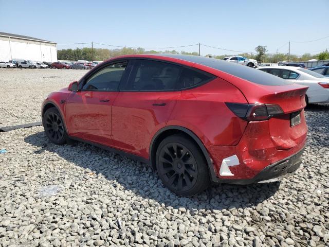  TESLA MODEL Y 2021 Czerwony