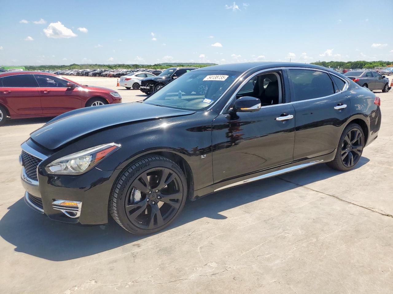 2015 Infiniti Q70L 3.7 იყიდება Grand Prairie-ში, TX - Hail