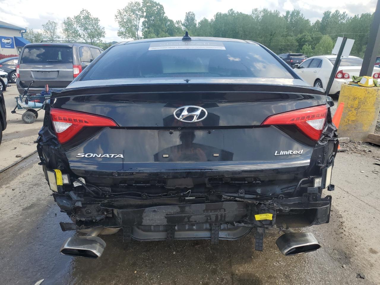 2015 Hyundai Sonata Sport VIN: 5NPE34AF1FH020101 Lot: 55059295