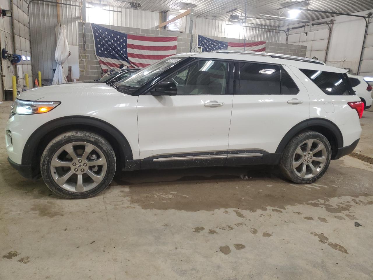 2020 Ford Explorer Platinum იყიდება Columbia-ში, MO - Hail