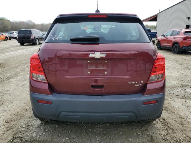 CHEVROLET TRAX 2016 Бургунди