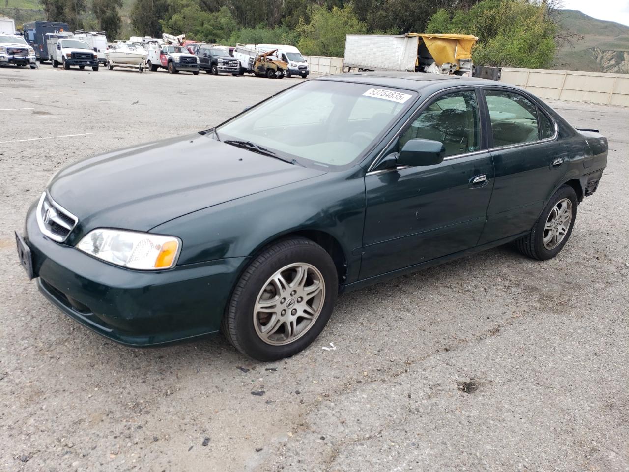2001 Acura 3.2Tl en Venta en Van Nuys, CA - Rear End