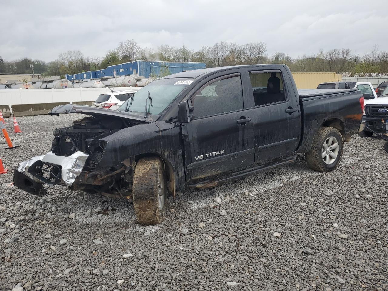 2012 Nissan Titan S продається в Barberton, OH - Front End
