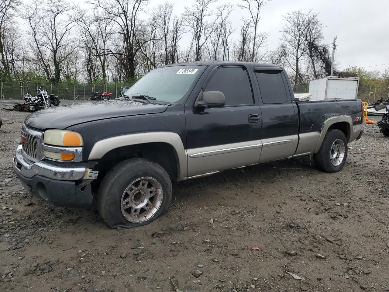 2003 Gmc New Sierra K1500 на продаже в Baltimore, MD - Rear End