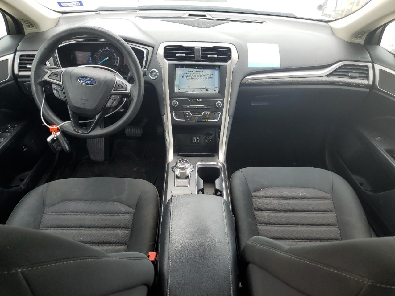 2019 Ford Fusion Se VIN: 3FA6P0LU7KR124876 Lot: 54043945