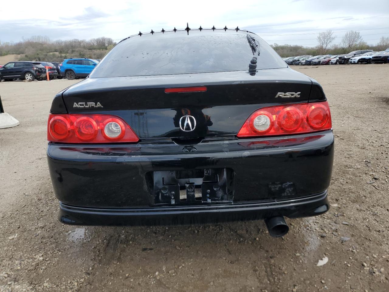 2006 Acura Rsx VIN: JH4DC548X6S015896 Lot: 54014215