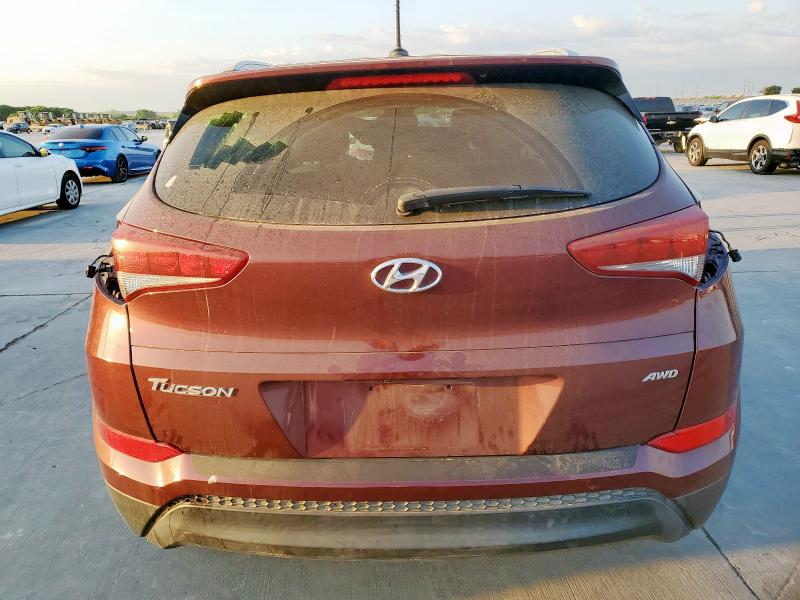  HYUNDAI TUCSON 2017 Burgundy