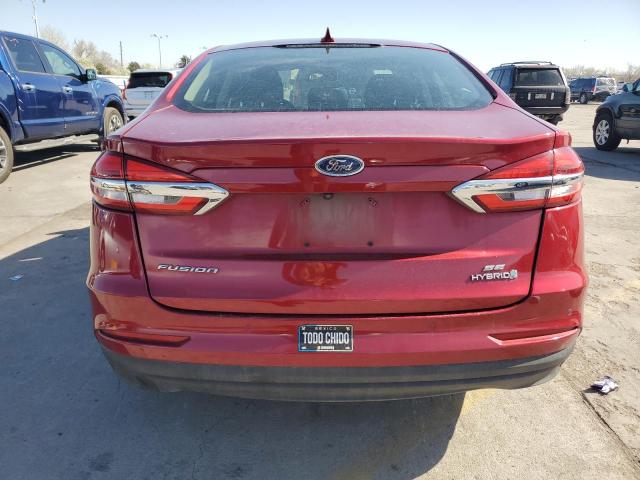  FORD FUSION 2019 Burgundy