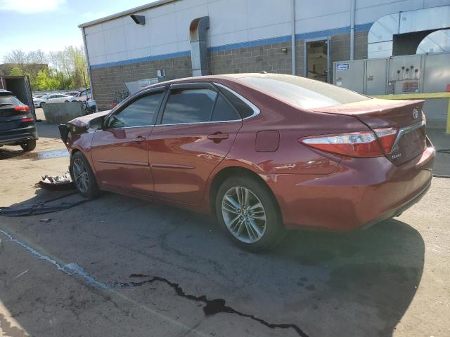  TOYOTA CAMRY 2017 Burgundy