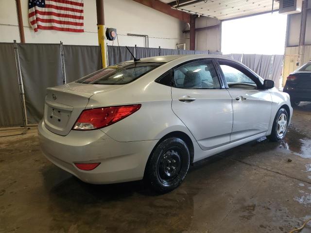  HYUNDAI ACCENT 2016 Сріблястий
