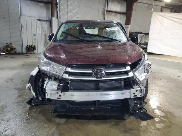  TOYOTA HIGHLANDER 2019 Burgundy