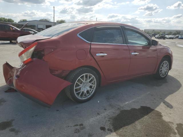 NISSAN SENTRA 2013 Czerwony