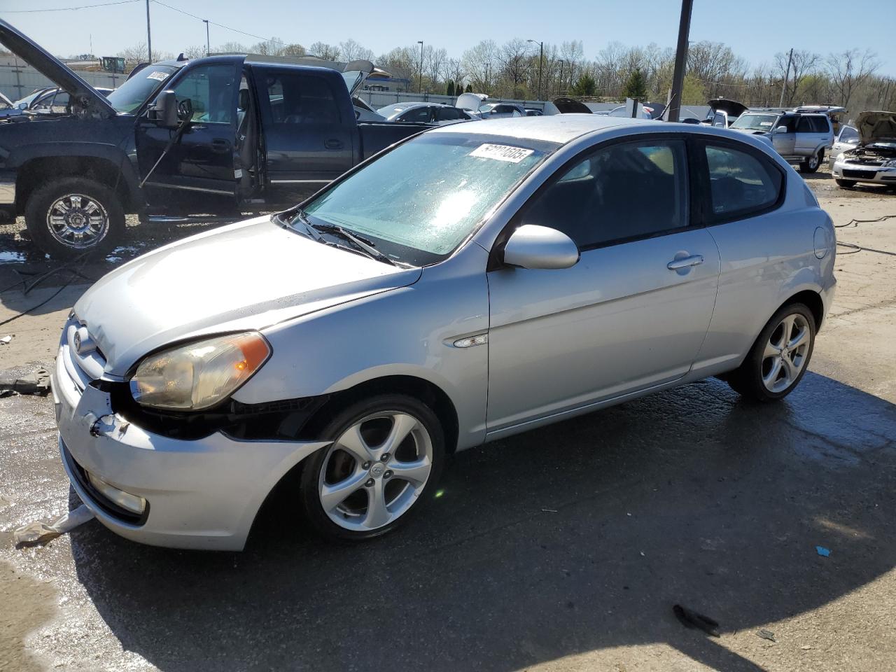 2007 Hyundai Accent Se продається в Louisville, KY - Hail