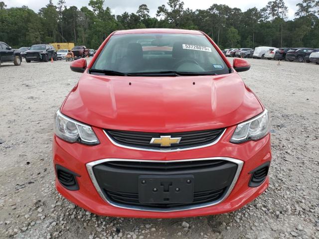  CHEVROLET SONIC 2017 Червоний
