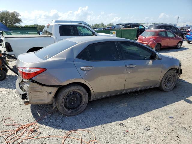  TOYOTA COROLLA 2016 Серебристый
