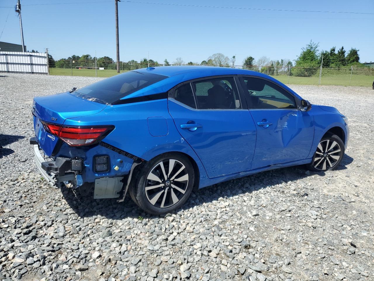 2023 Nissan Sentra Sv blue null gas 3N1AB8CVXPY291694 photo #4