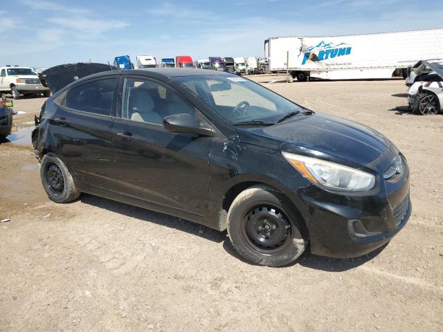 Sedans HYUNDAI ACCENT 2016 Czarny