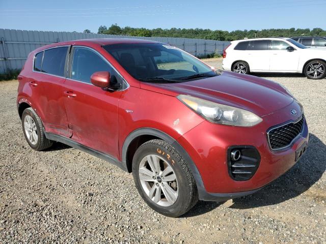 Parquets KIA SPORTAGE 2017 Czerwony