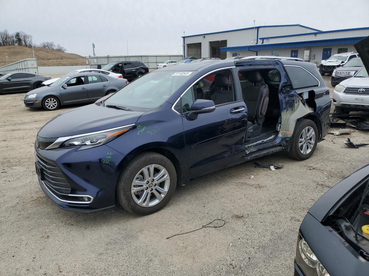 2024 Toyota Sienna Limited იყიდება Mcfarland-ში, WI - Side