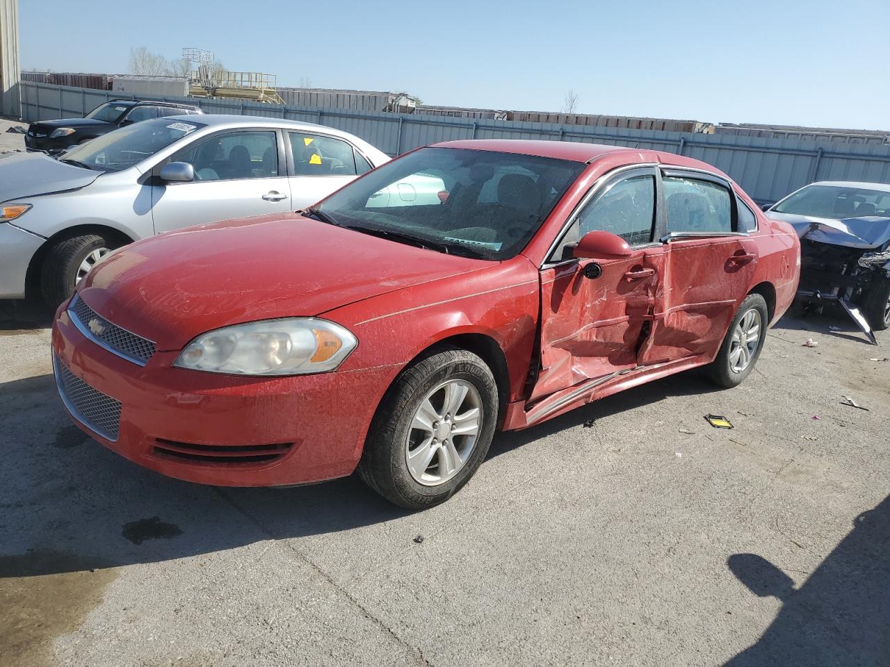 2013 Chevrolet Impala Ls na sprzedaż w Kansas City, KS - Side