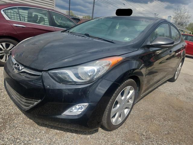 Седани HYUNDAI ELANTRA 2012 Чорний