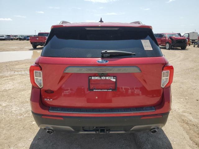  FORD EXPLORER 2021 Czerwony