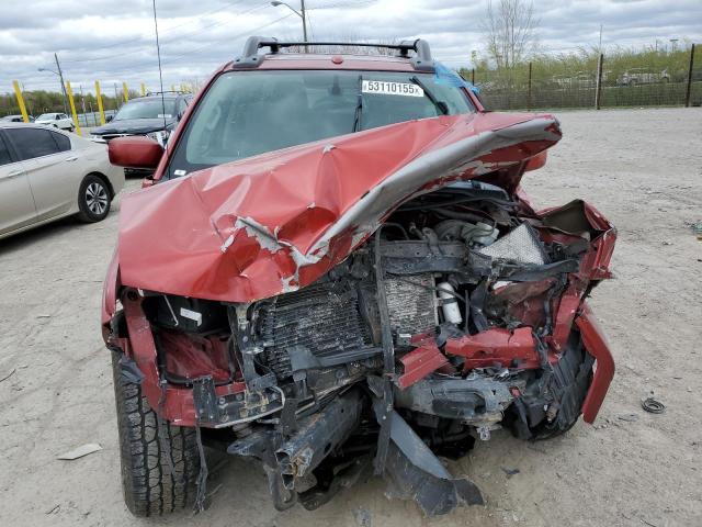  NISSAN FRONTIER 2012 Червоний