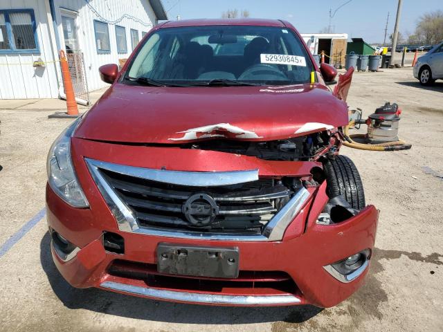 NISSAN VERSA 2016 Бургунді