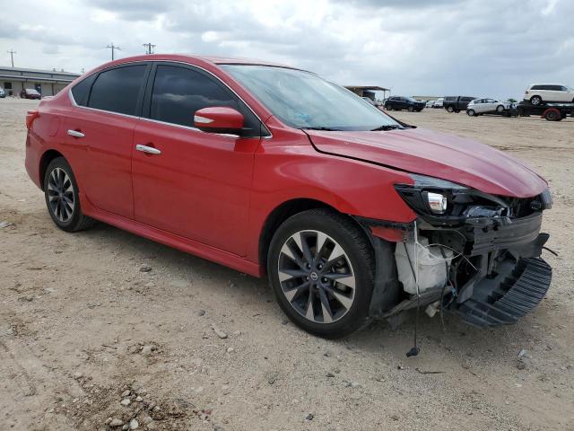  NISSAN SENTRA 2016 Czerwony