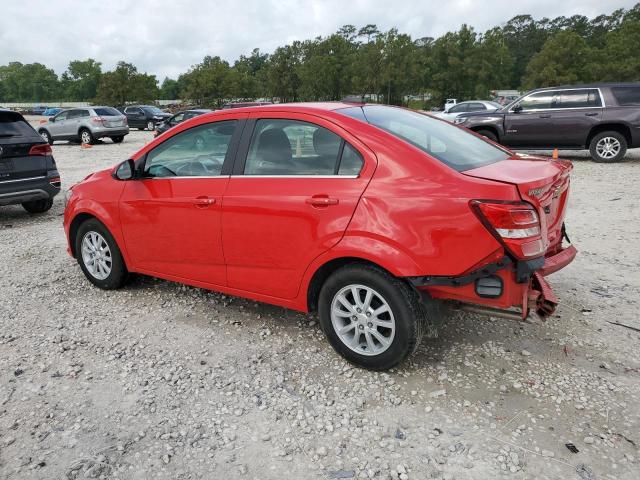  CHEVROLET SONIC 2017 Червоний