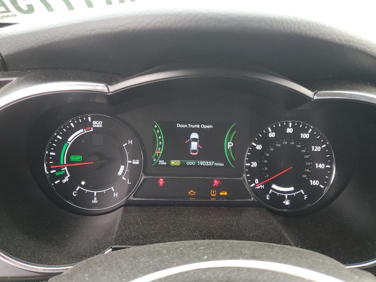 2013 Kia Optima Hybrid VIN: KNAGM4AD4D5060798 Lot: 52377775