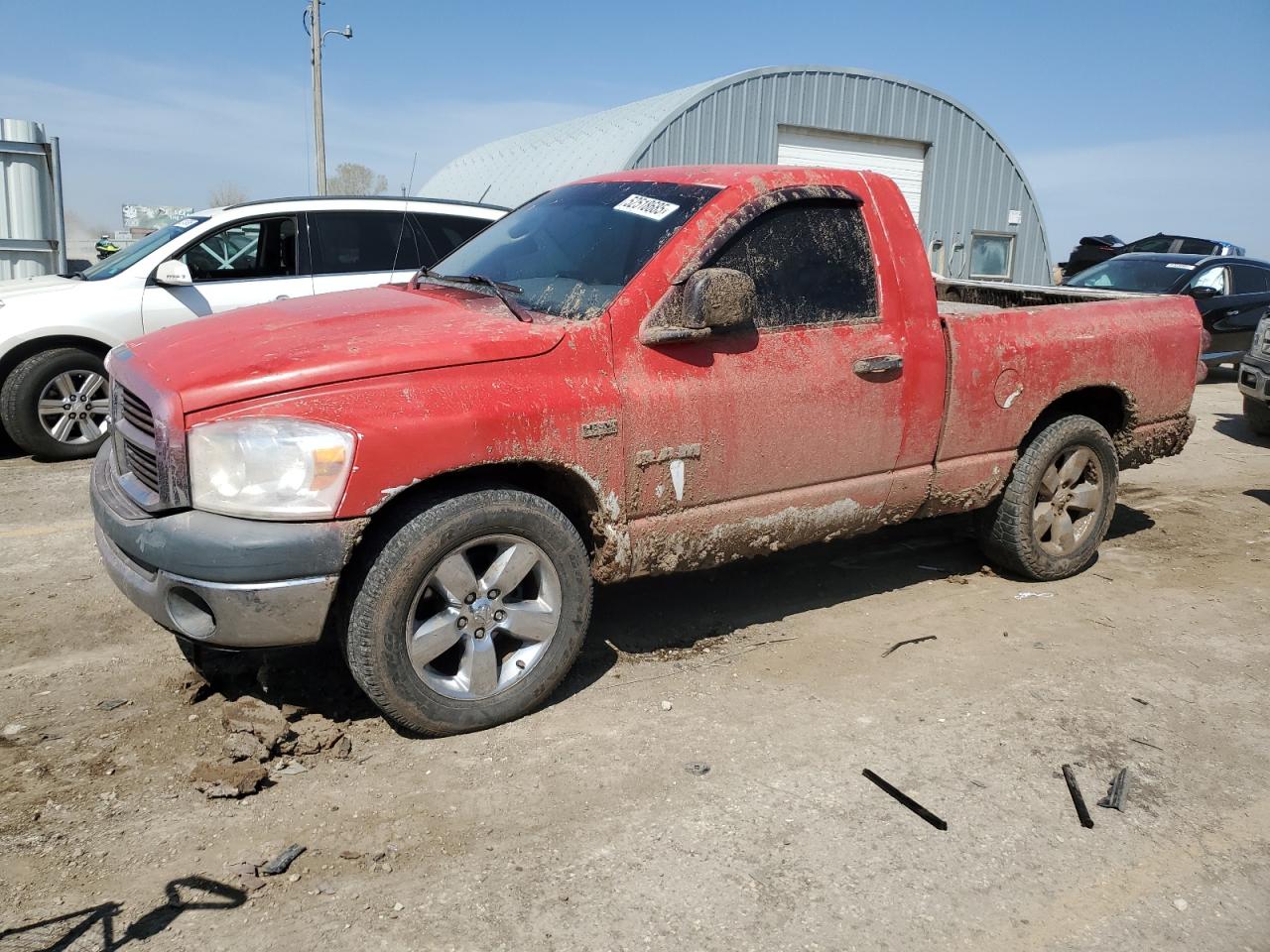 2008 Dodge Ram 1500 St zu verkaufen in Wichita, KS - Vandalism