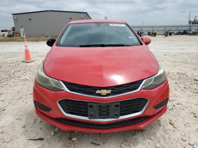 Седани CHEVROLET CRUZE 2017 Червоний